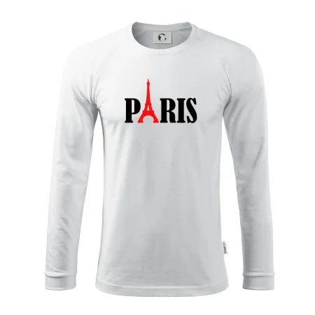 Paris nápis Eiffelova věž