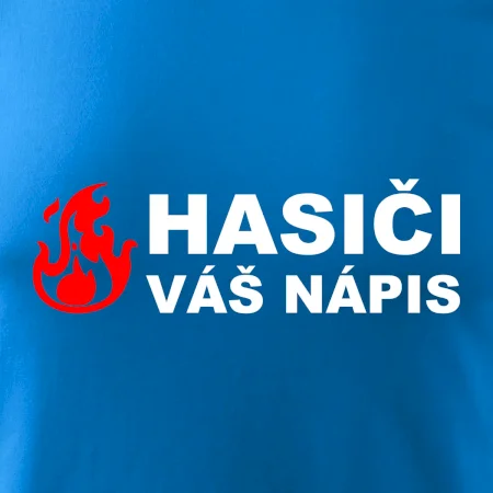 Hasiči (oheň, název sboru - vlastní nápis)
