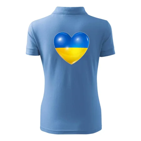 Ukrajina srdce vlajka