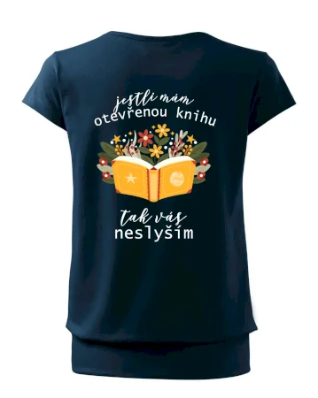 Jestli mám otevřenou knihu, tak vás neslyším