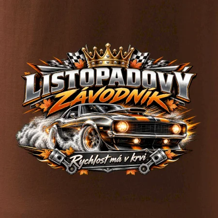 Listopadový závodník rychlost má v krvi