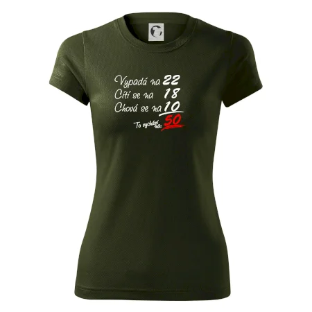 Vypadá, cítí se, chová se - 50 let