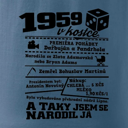 1959 v kostce