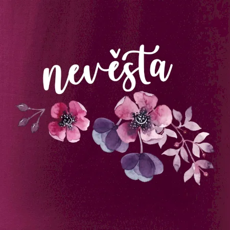 Nevěsta květy růžové