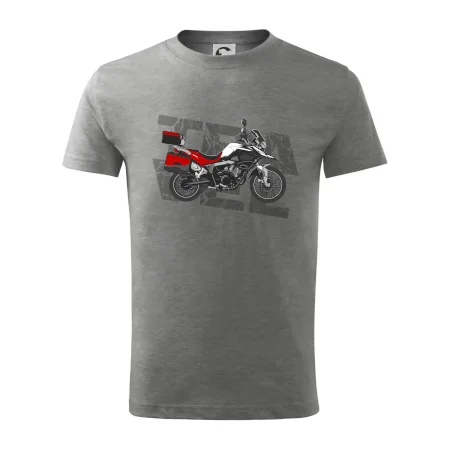 Cestovní enduro červená