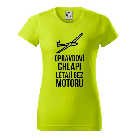 Opravdovi chlapi létají bez motoru
