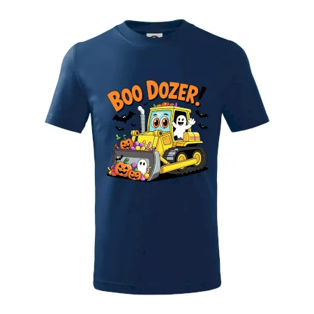 Halloweenský boo dozer