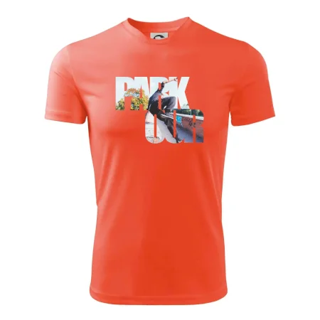Parkour nápis ve městě
