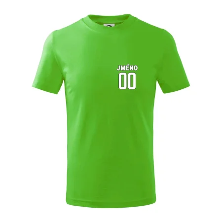 Hokejový dres - vlastní jméno a číslo