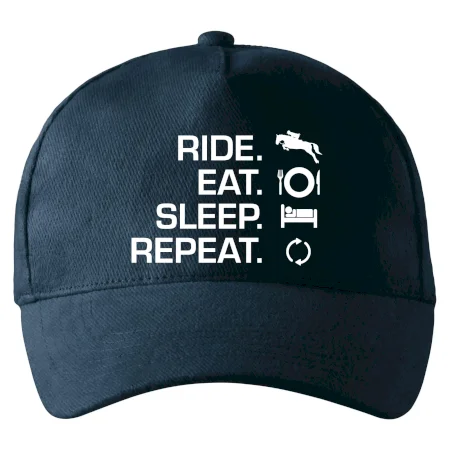 Ride Eat Sleep Repeat koně