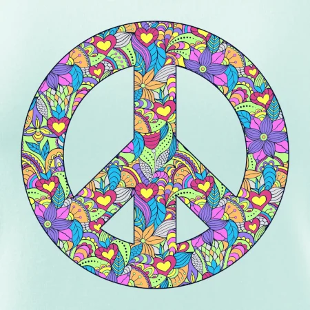 Peace symbol mandela