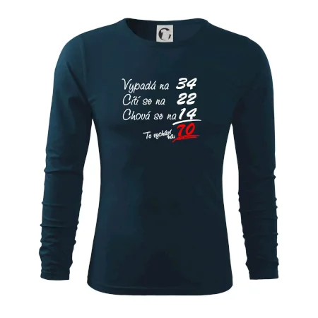 Vypadá, cítí se, chová se - 70 let