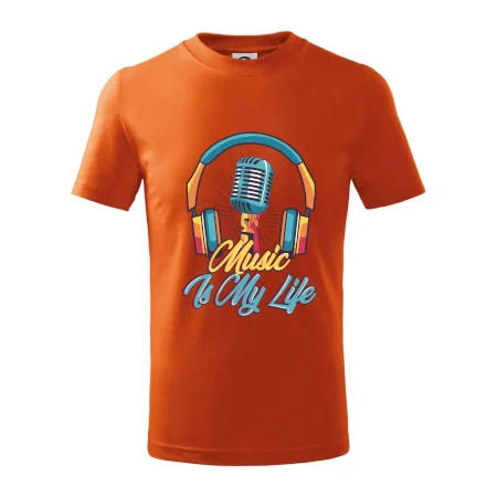 Music is my life sluchátka