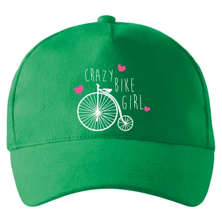 Crazy bike girl