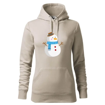 Sněhulák se šálou