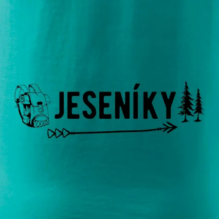 Jeseníky nápis