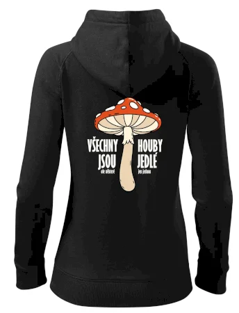 Všechny houby jsou jedlé