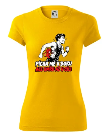 Běžec píchá mě v boku