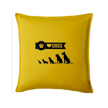 I love dogs - tlapka