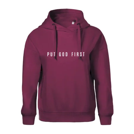 Put God first slabý nápis