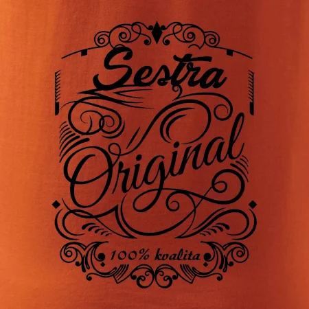 Vintage nejlepší sestra 100% kvalita