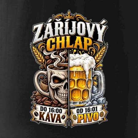 Záříjový chlap -  do 16 káva  od 16 pivo