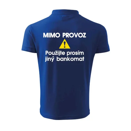 Mimo provoz - použijte jiný bankomat