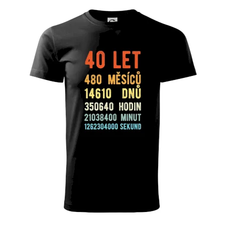Narozeniny 40 přepočet času