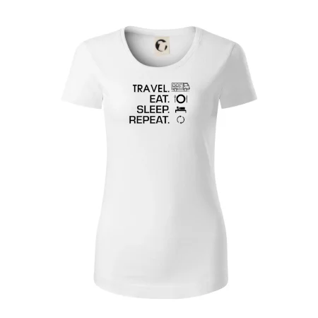 Eat sleep travel - Van