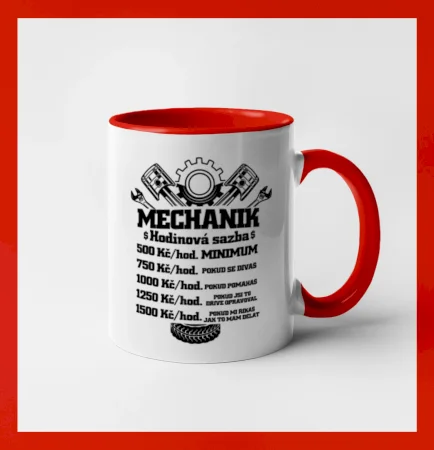 Mechanik - hodinová sazba