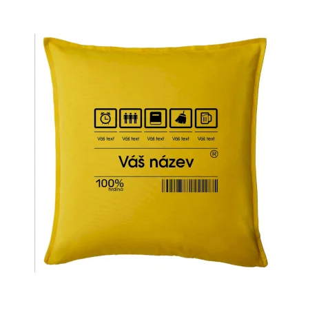 Čárový kód - Vlastní text