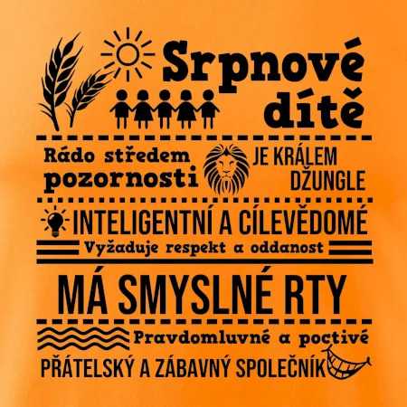 Narozeniny srpen