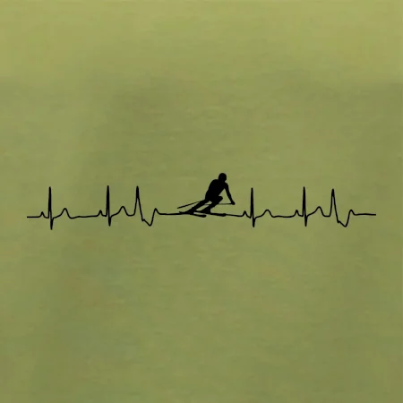 Lyžař EKG