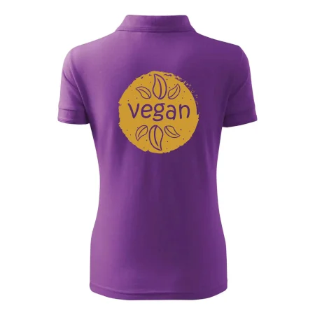 Vegan hnědá kruh
