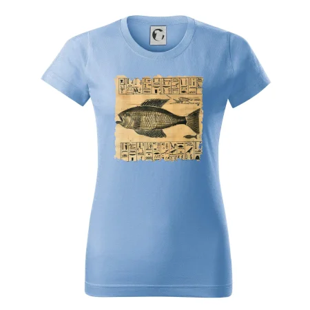 Egyptské hieroglyfy ryba