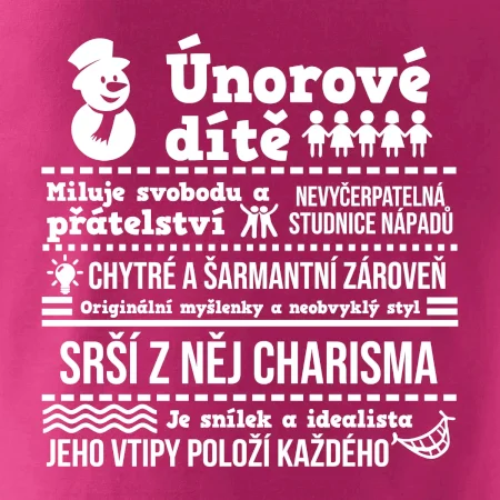 Narozeniny únor