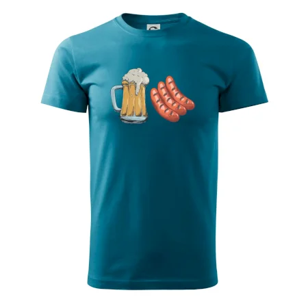 Pivo a klobása