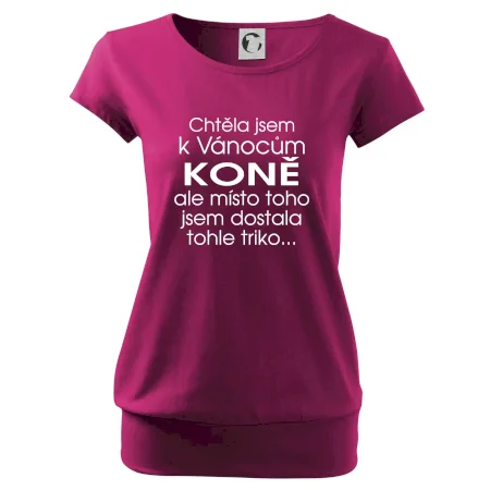 Chtěla jsem k Vánocům koně