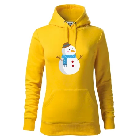 Sněhulák se šálou
