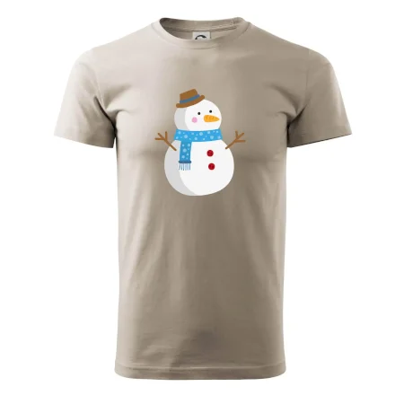 Sněhulák se šálou
