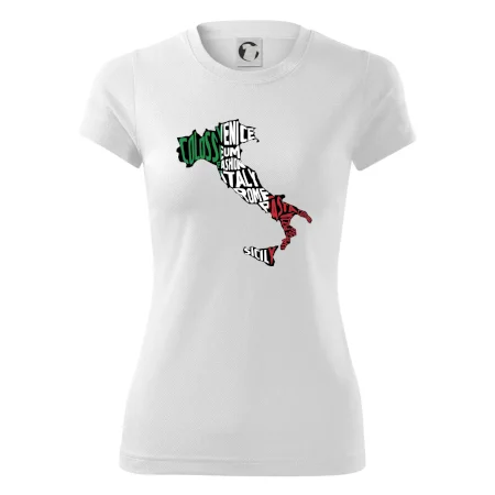 Mapy - názvy měst - Italie