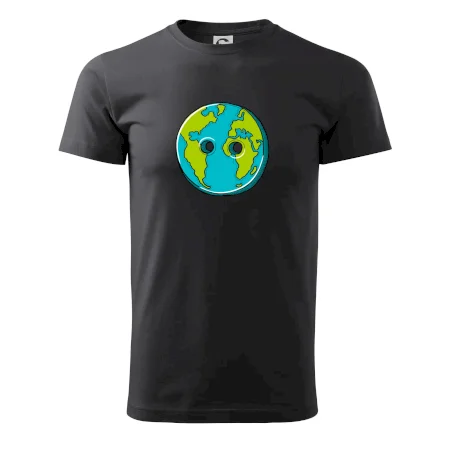 Planeta země knoflík (Pecka design)