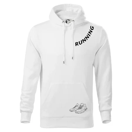 Running nápis šikmo
