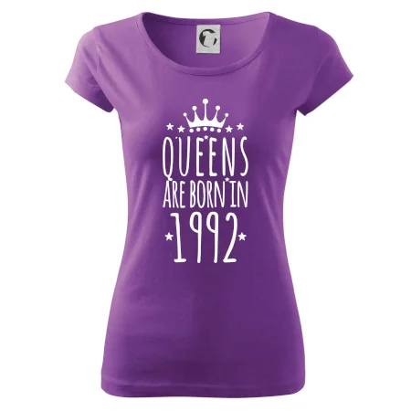 Queens are born in 1992