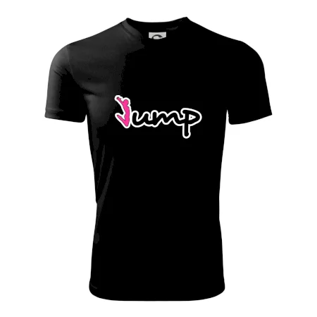 Jump - nápis a panáček