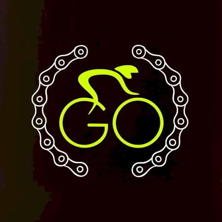 GO cyklista (fluo potisk)