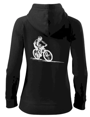 MTB kreslený cyklista