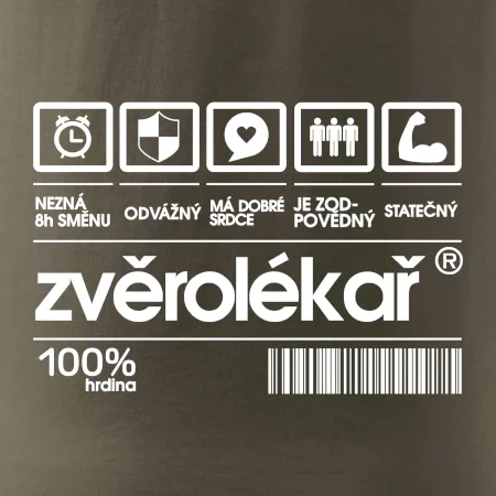 Čárový kód zvěrolékař