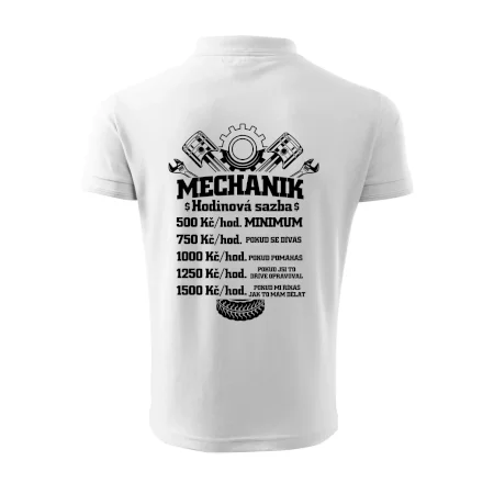 Mechanik - hodinová sazba