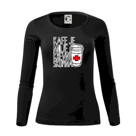 Kafe je moje krevní skupina